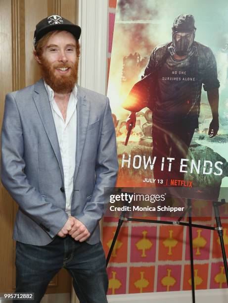 Josh Cruddas attends the "How It Ends" Screening hosted by Netflix at Crosby Street Hotel on July 10, 2018 in New York City.