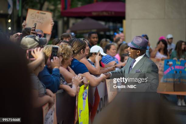 Al Roker on Tuesday, July 10, 2018 --