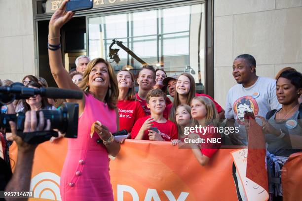 Hoda Kotb on Tuesday, July 10, 2018 --