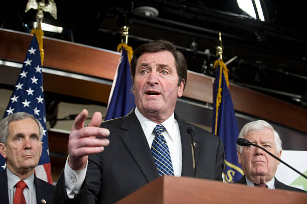 Rep. John Garamendi, D-Calif., speaks during a news conference on Wall Street bonus taxes on Thursday, Jan. 14, 2010.