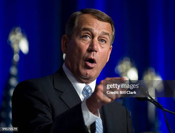 House Minority Leader John Boehner, R-Ohio, speaks at the Conservative Political Action Conference at the Omni Shoreham Hotel in Washington on...