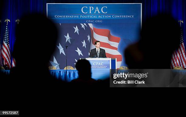 Sen. Jim DeMint, R-S.C., speaks at the Conservative Political Action Conference at the Omni Shoreham Hotel in Washington on Friday, Feb. 27, 2009.