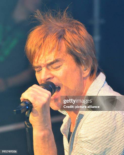 Campino, singer with the German punk rock band Die Toten Hosen, performing at a concert in Buenos Aires, Argentina, 30 September 2017. The sold-out...