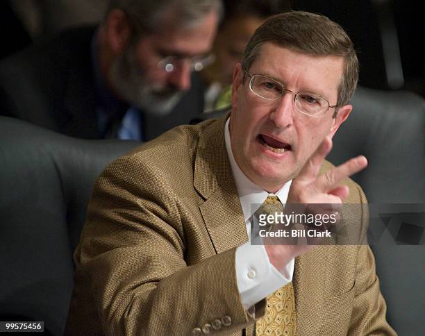 Sen. Kent Conrad, N. Dak., speaks during the Senate Finance Committee's markup of "The America's Health Future Act" on Wednesday, Sept. 23, 2009.