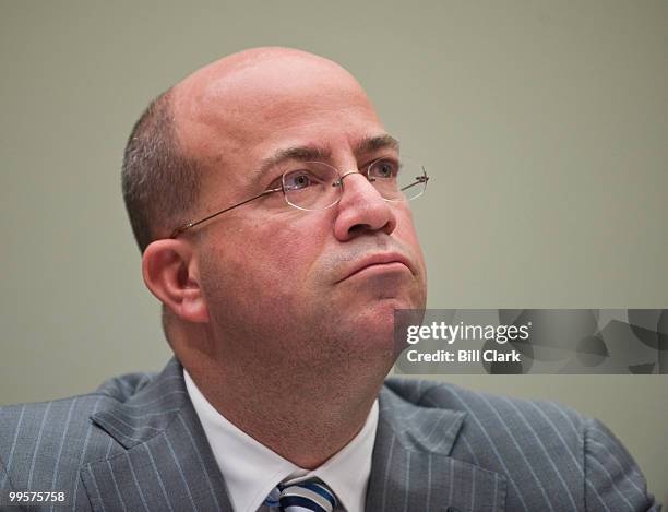 Jeff Zucker, president and CEO of NBC Universal, testifies during the House Judiciary Committee hearing on the proposed Comcast and NBC Universal...