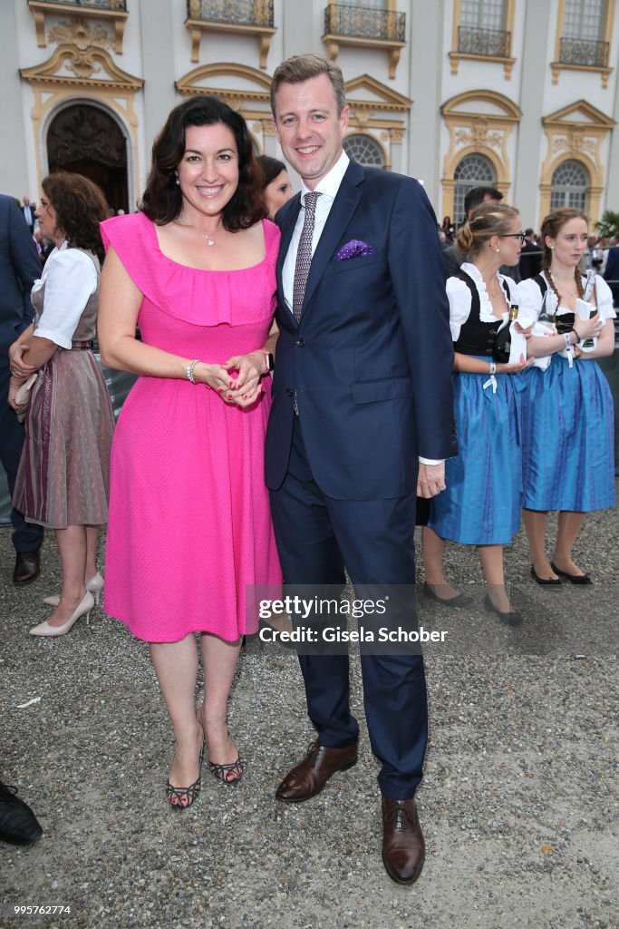 Bavarian State Parliament Summer Reception At Schleissheim Palace