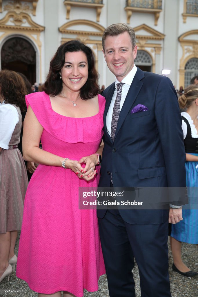 Bavarian State Parliament Summer Reception At Schleissheim Palace