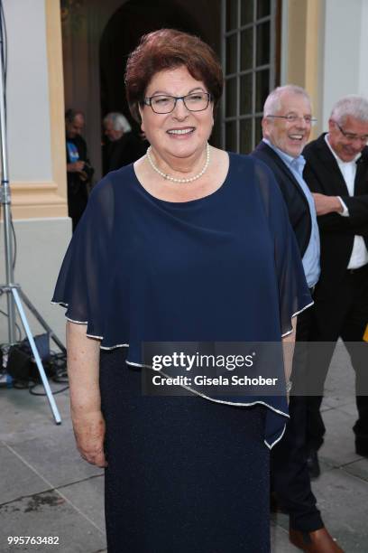 Barbara Stamm during the Summer Reception of the Bavarian State Parliament at Schleissheim Palace on July 10, 2018 in Munich, Germany.