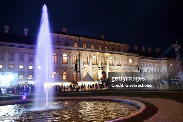 General view during the Summer Reception of the Bavarian State Parliament at Schleissheim Palace on July 10, 2018 in Munich, Germany.