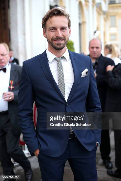 Ben Blaskovic during the Summer Reception of the Bavarian State Parliament at Schleissheim Palace on July 10, 2018 in Munich, Germany.