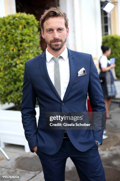 Ben Blaskovic during the Summer Reception of the Bavarian State Parliament at Schleissheim Palace on July 10, 2018 in Munich, Germany.