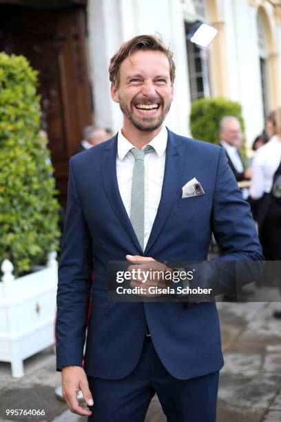 Ben Blaskovic during the Summer Reception of the Bavarian State Parliament at Schleissheim Palace on July 10, 2018 in Munich, Germany.