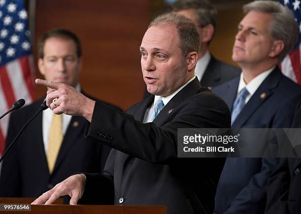 Rep. Steve Scalise, R-La., speaks during a news conference introducing H.R.4262, "The Control America's Purse-strings to Deliver a Better Tomorrow...