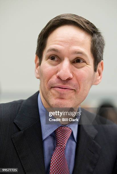 Thomas Frieden, Director of Centers for Disease Control and Prevention, testifies during the House Oversight and Government Reform Committee hearing...