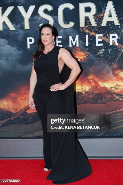 Producer Dany Garcia attends the premiere of 'Skyscraper' on July 10, 2018 in New York City.