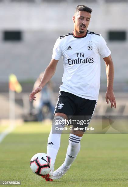 Benfica defender Andre Almeida from Portugal in action during the Pre-Season Friendly match between SL Benfica and FK Napredak at Estadio do Bonfim...