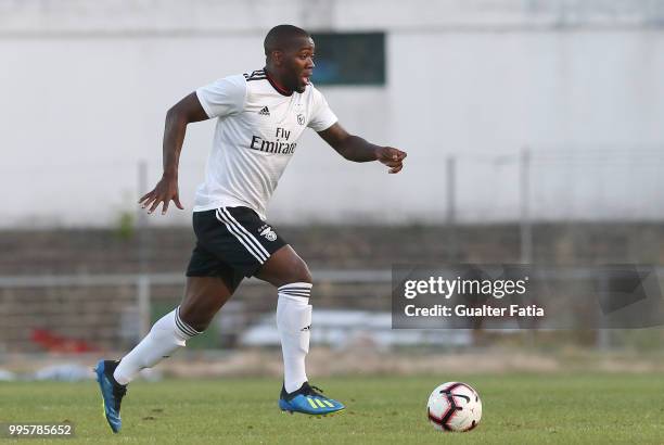 Benfica forward Ola John from Holland in action during the Pre-Season Friendly match between SL Benfica and FK Napredak at Estadio do Bonfim on July...