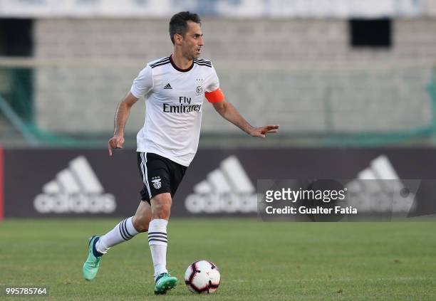 Benfica forward Jonas from Brazil in action during the Pre-Season Friendly match between SL Benfica and FK Napredak at Estadio do Bonfim on July 10,...