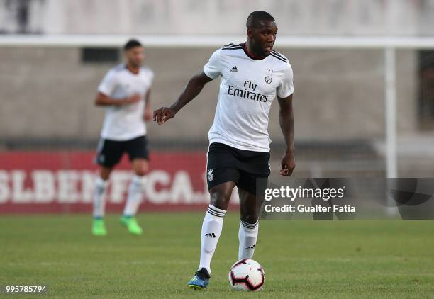 Benfica forward Ola John from Holland in action during the Pre-Season Friendly match between SL Benfica and FK Napredak at Estadio do Bonfim on July...