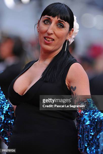 Actress Rossy De Palma attends the "You Will Meet A Tall Dark Stranger" Premiere at the Palais des Festivals during the 63rd Annual Cannes Film...