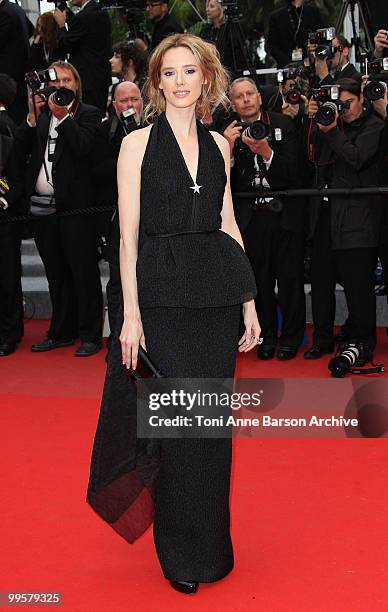 Actress Pilar Lopez de Ayala attends the 'You Will Meet A Tall Dark Stranger' Premiere held at the Palais des Festivals during the 63rd Annual...