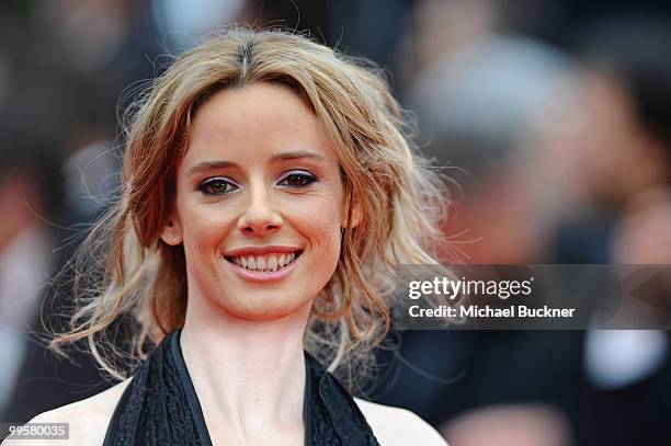 Actress Pilar Lopez De Ayala attends the "You Will Meet A Tall Dark Stranger" Premiere at the Palais des Festivals during the 63rd Annual Cannes Film...