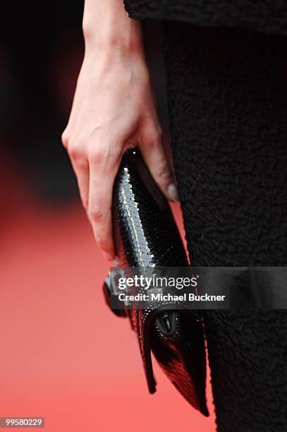 Actress Pilar Lopez De Ayala attends the "You Will Meet A Tall Dark Stranger" Premiere at the Palais des Festivals during the 63rd Annual Cannes Film...