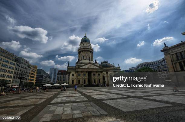 gendarmenmarkt in berlin, germany - gendarmenmarkt stock pictures, royalty-free photos & images