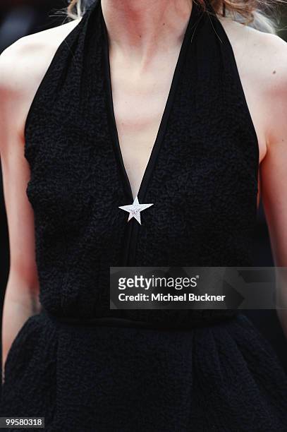 Actress Pilar Lopez De Ayala attends the "You Will Meet A Tall Dark Stranger" Premiere at the Palais des Festivals during the 63rd Annual Cannes Film...