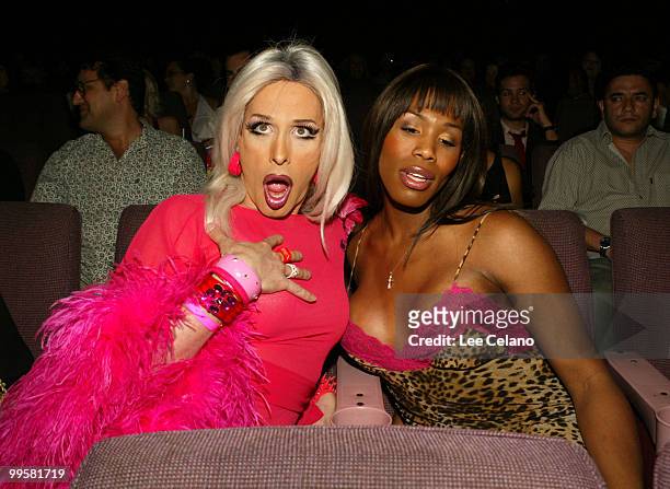 Alexis Arquette and Schuron Womack