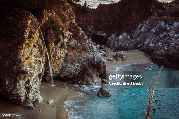 mcway falls ii - mcway wasserfall stock-fotos und bilder