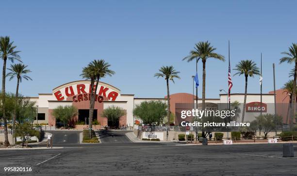 The Eureka casino, where Las Vegas shooter Stephen Paddock is said to have gambled, in Mesquite, Nevada, USA, 3 October 2017. Photo: Martin...