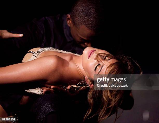 British singer Cheryl Cole performs live during a concert in support of The Black Eyed Peas at the O2 World on May 15, 2010 in Berlin, Germany.