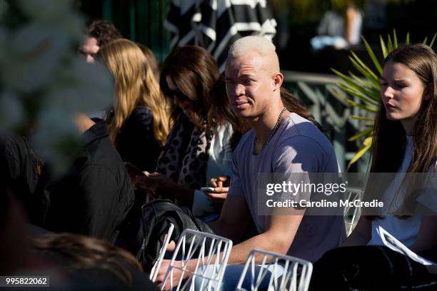 Models attend the David Jones Spring Summer 18 Collections Launch Model Castings on July 11, 2018 in Sydney, Australia.