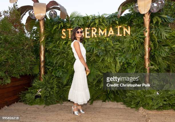 Nina Dobrev arrives to the 2nd Annual Maison St-Germain event at Little Beach House on July 10, 2018 in Malibu, California.