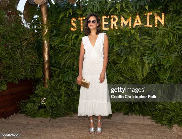 Nina Dobrev arrives to the 2nd Annual Maison St-Germain event at Little Beach House on July 10, 2018 in Malibu, California.