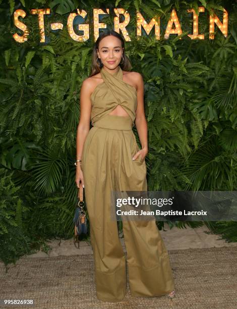 Ashley Madekwe attends the 2nd Annual Maison St-Germain on July 10, 2018 in Malibu, California.