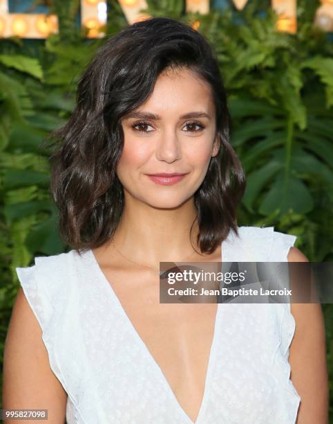 Nina Dobrev attends the 2nd Annual Maison St-Germain on July 10, 2018 in Malibu, California.