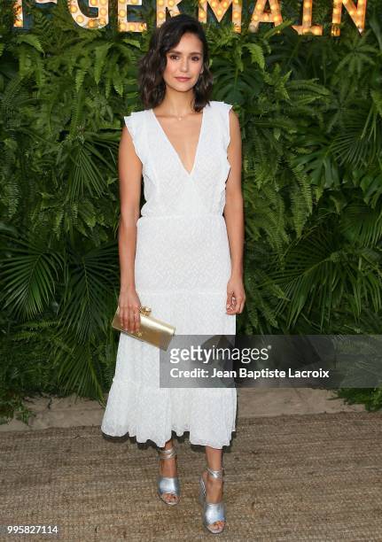 Nina Dobrev attends the 2nd Annual Maison St-Germain on July 10, 2018 in Malibu, California.