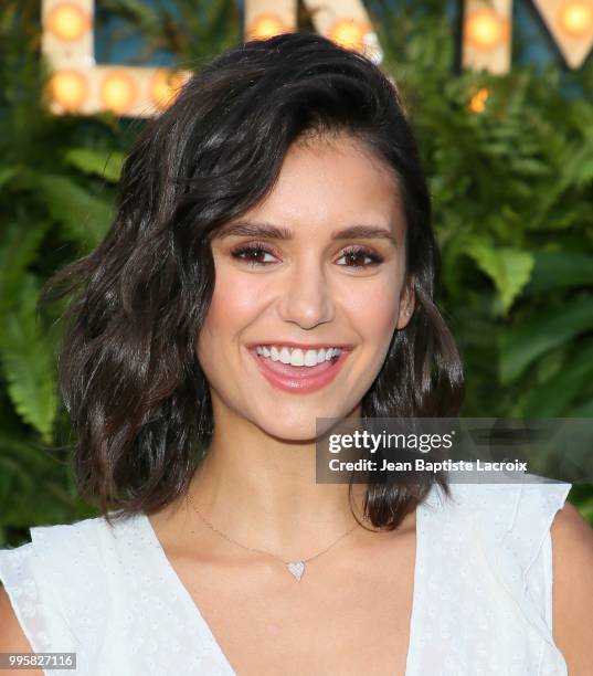 Nina Dobrev attends the 2nd Annual Maison St-Germain on July 10, 2018 in Malibu, California.