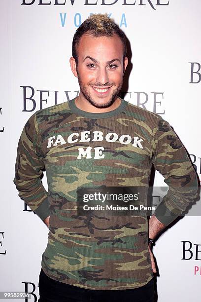 Micah Jesse attends the Belvedere Pink Grapefruit "In The Pink" launch party at The Belvedere Pink Grapefruit Pop-Up on May 14, 2010 in New York City.