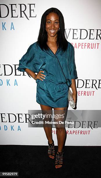 Lexi Chow attends the Belvedere Pink Grapefruit "In The Pink" launch party at The Belvedere Pink Grapefruit Pop-Up on May 14, 2010 in New York City.