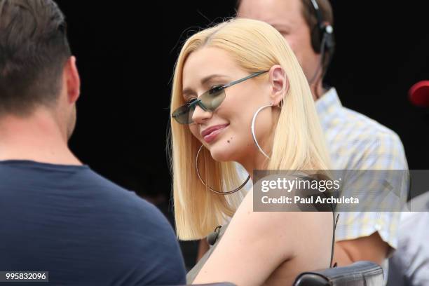 Recording Artist Iggy Azalea is seen in Los Angeles on July 10, 2018 in Los Angeles, California.