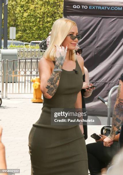 Recording Artist Iggy Azalea is seen in Los Angeles on July 10, 2018 in Los Angeles, California.