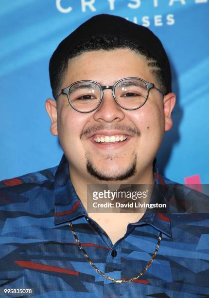 Actor Rico Rodriguez attends a celebration of the Los Angeles engagement of "On Your Feet!", the Emilio and Gloria Estefan Broadway musical, at the...