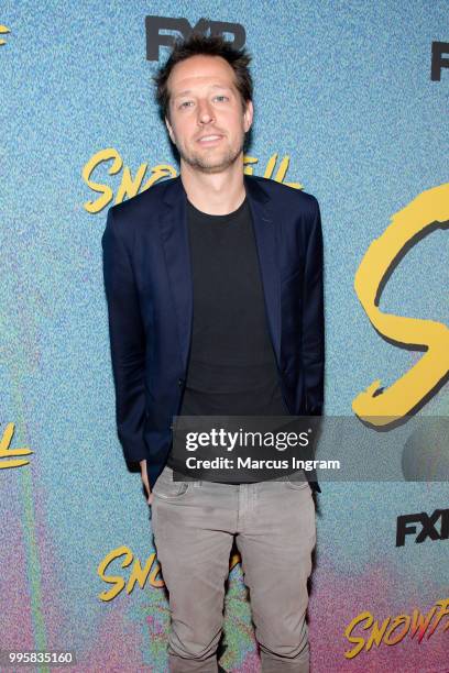 Producer Dave Andron attends the Atlanta screening of "Snowfall" season 2 at SCAD Show on July 10, 2018 in Atlanta, Georgia.