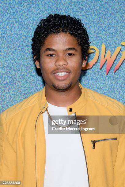 Actor Isaiah John attends the Atlanta screening of "Snowfall" season 2 at SCAD Show on July 10, 2018 in Atlanta, Georgia.