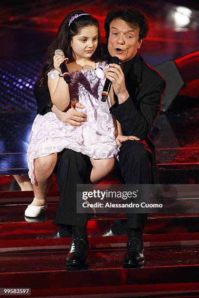 Massimo Ranieri attends the ''Ti lascio Una Canzone'' show at the Auditorium of Naples on May 15, 2010 in Naples, Italy.