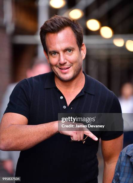 Will Arnett leaves 'The Late Show With Stephen Colbert' at the Ed Sullivan Theater on July 10, 2018 in New York City.