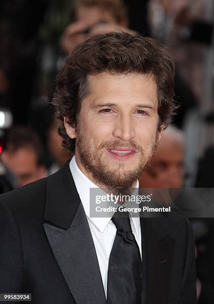 Actor Guillaume Canet attends the 'You Will Meet A Tall Dark Stranger' Premiere held at the Palais des Festivals during the 63rd Annual International...